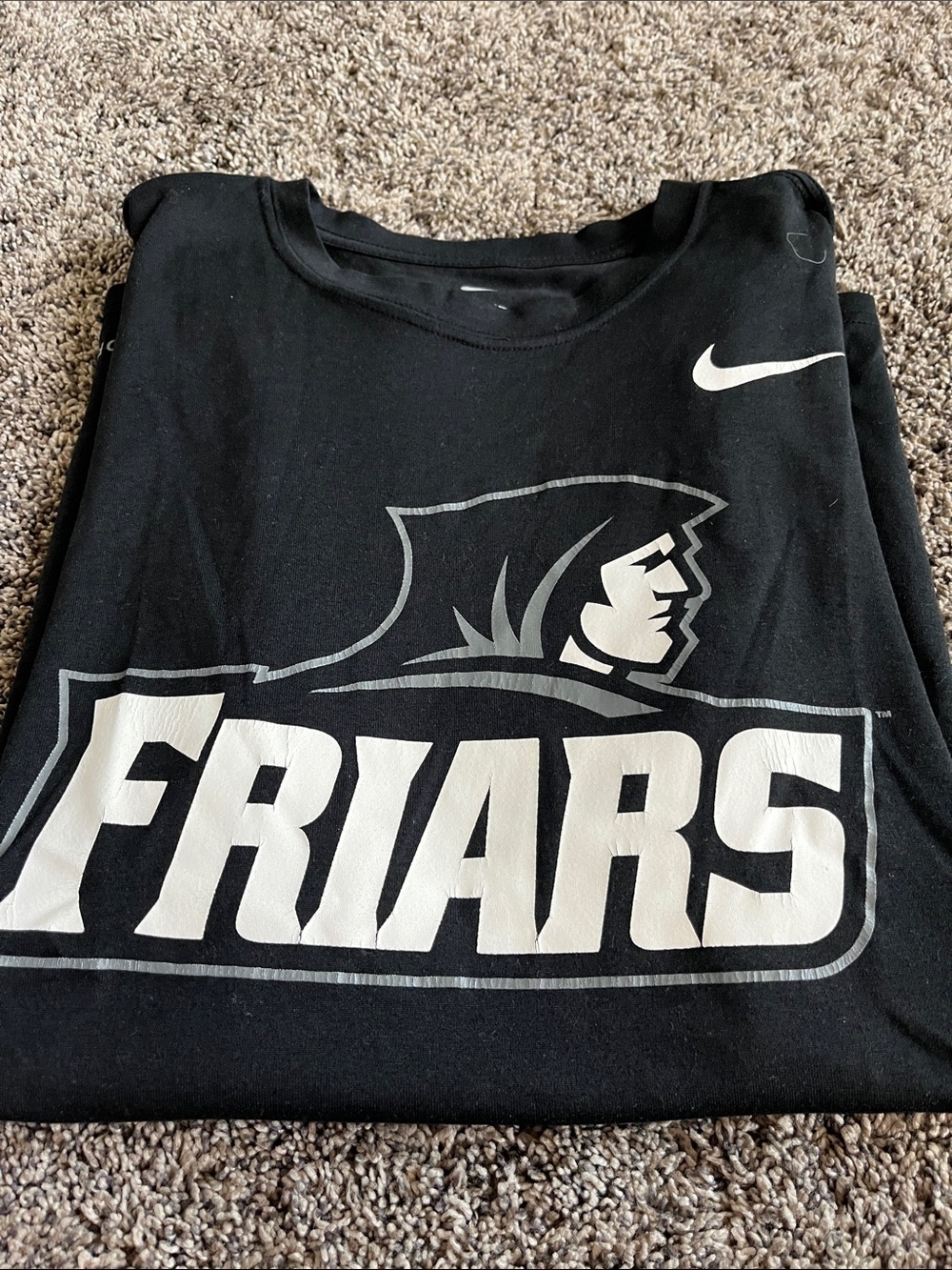 Nike Black Friars Logo Performance Tee. Providence! Bonus hockey tee!